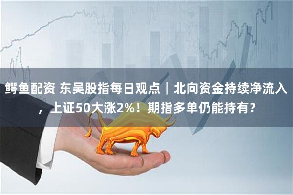 鳄鱼配资 东吴股指每日观点｜北向资金持续净流入，上证50大涨2%！期指多单仍能持有？