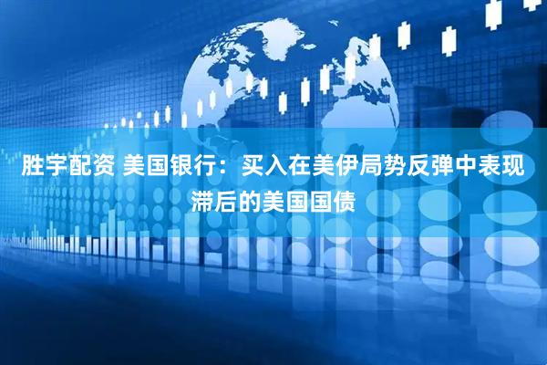 胜宇配资 美国银行：买入在美伊局势反弹中表现滞后的美国国债
